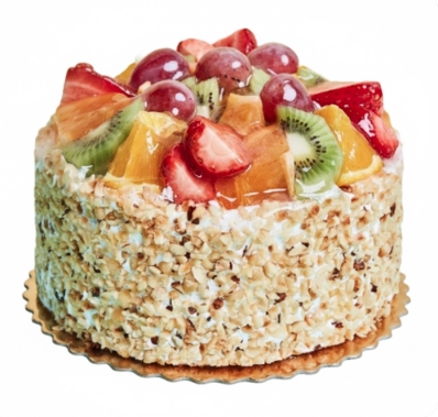 Efsane Tat Deneyimi 6-9 Kişilik Meyveli Pasta