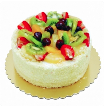 Şık ve Lezzetli 6-9 Kişilik Karışık Meyveli Taze Pasta